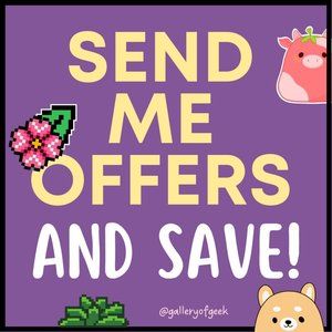 Save $$$ and send me offers!